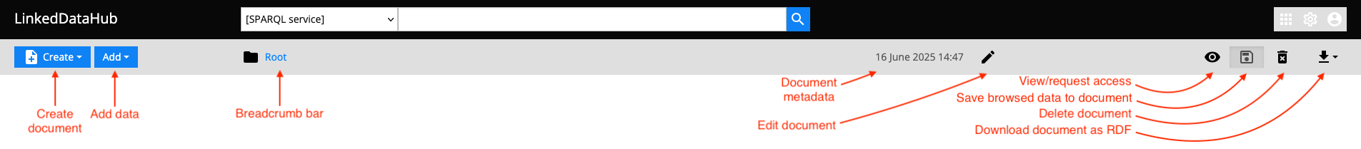 Action bar