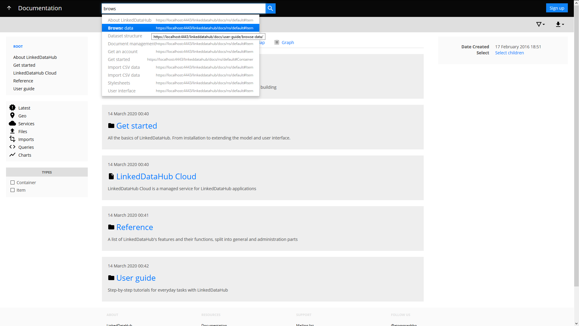 SPARQL endpoint